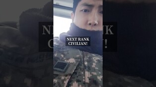 RM’s military update! “I’m a sergeant now! Next rank, I’ll be a civilian!”