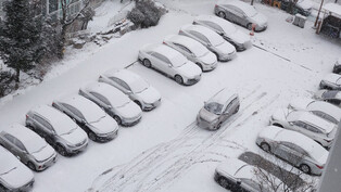Heavy snowfall in S. Korea
