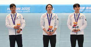 S. Korea grabs silver in men's team sprint speed skating
