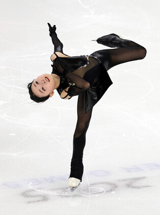 Figure skater Kim Chae-yeon at Asian Winter Games