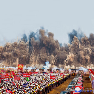 Groundbreaking ceremony for new homes
