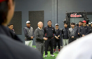 Visit to spring training camp