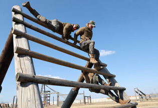 Cadets prepare for U.S. military skills competition