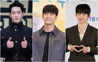 서강준·강태오·박진영…군복 벗은 세 배우, 안방극장서 맞대결