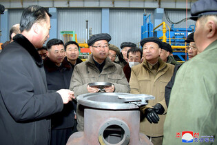 N.K. premier inspects steelworks