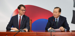 Ruling party's interim leader meets French envoy