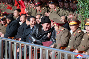 N.K. leader visits military, political school of armed forces