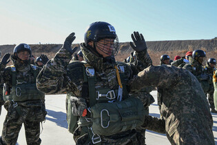 Marines Corps conducts airdrop drill