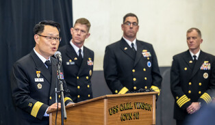 U.S. carrier Carl Vinson