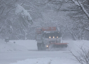 Heavy snow in S. Korea