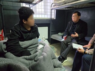 N. Korean soldier captured by Ukraine