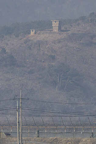 Landscape of inter-Korean border