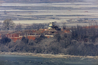 Landscape of inter-Korean border