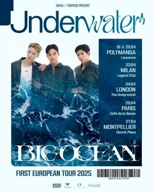 Big Ocean Announces First European Tour ‘Underwater’