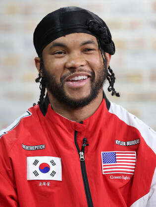 NFL QB Kyler Murray in Seoul