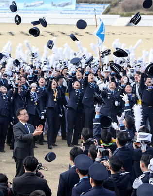 Acting president at Air Force Academy's graduation ceremony