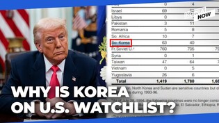 Why has South Korea been targeted by the United States on its "sensitive" country list?