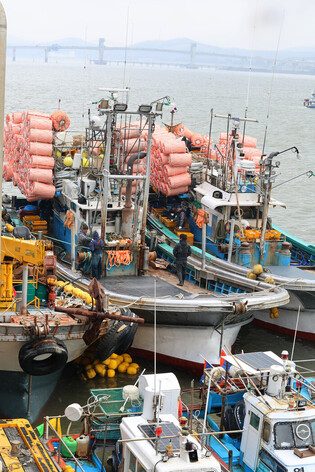 Fishing operations hit by gust of wind