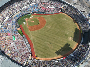 Match at Jamsil Baseball Stadium