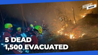 Multiple wildfires sweep S. Korea, burning area equal to 10,900 soccer fields