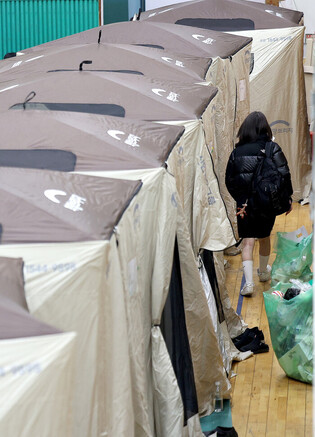 Aftermath of wildfire in southeastern region