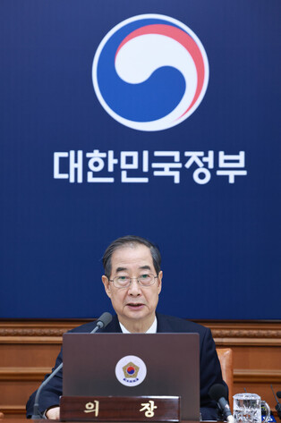 Acting president attends Cabinet meeting