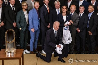 트럼프 대통령, 오타니 등 MLB 다저스 선수단 백악관 초청