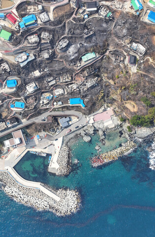 Wildfire in southeastern region