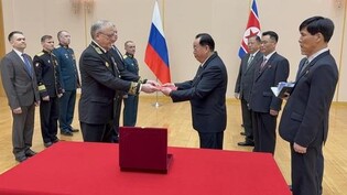 Russia awards medal to N. Korean leader ahead of 80th Victory Day celebrations