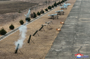 N.K. leader inspects defense science research work