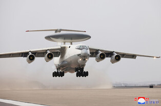 N.K. leader inspects defense science research work