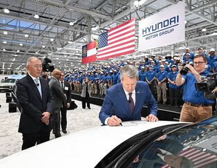 Hyundai Motor dedicates EV factory in Georgia