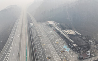 Wildfire in southeastern region