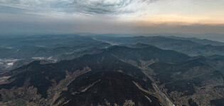 Wildfire in southeastern region