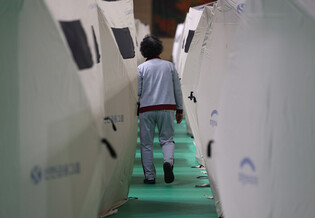 Aftermath of wildfire in southeastern region