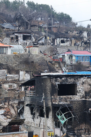 Wildfire in southeastern region