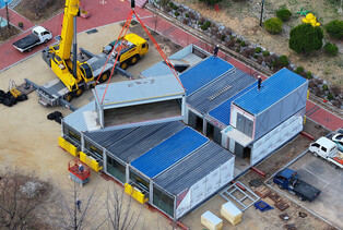 Aftermath of wildfire