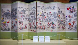 한남대 중앙박물관 소장 '평양성 탈환도' 국민에게 선뵌다