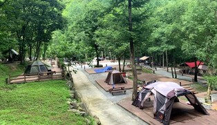 "힐링 만끽하세요" 화천군 공공 캠핑 시설 개장