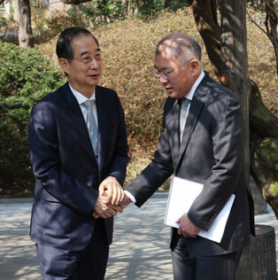 Acting president attends meeting on economic security strategies