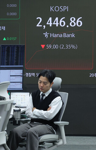 KOSPI dives