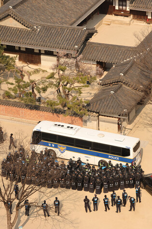 One day ahead of Constitutional Court's ruling on Yoon