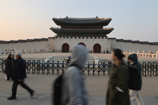 Fence in front of royal palace