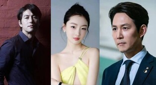 "이정재·정우성, 中여배우와 심야회동"…한중 영화 합작?