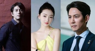 이정재·정우성, 中 엔터사 회동…배우 저우둥위도 만나(종합)