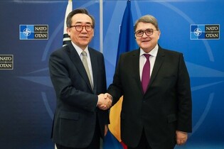 Top diplomats of S. Korea, Romania meet