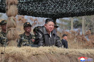 NK leader inspects training of special operations unit