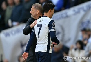 57분만 뛴 손흥민, 유로파리그 대비로 이른 교체…6점대 평점