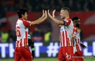 풀백 설영우 뛰는 즈베즈다, 세르비아 리그 우승…통산 11번째