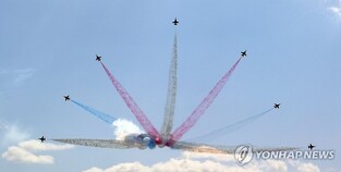 기지시줄다리기축제 축하…13일 블랙이글스 에어쇼